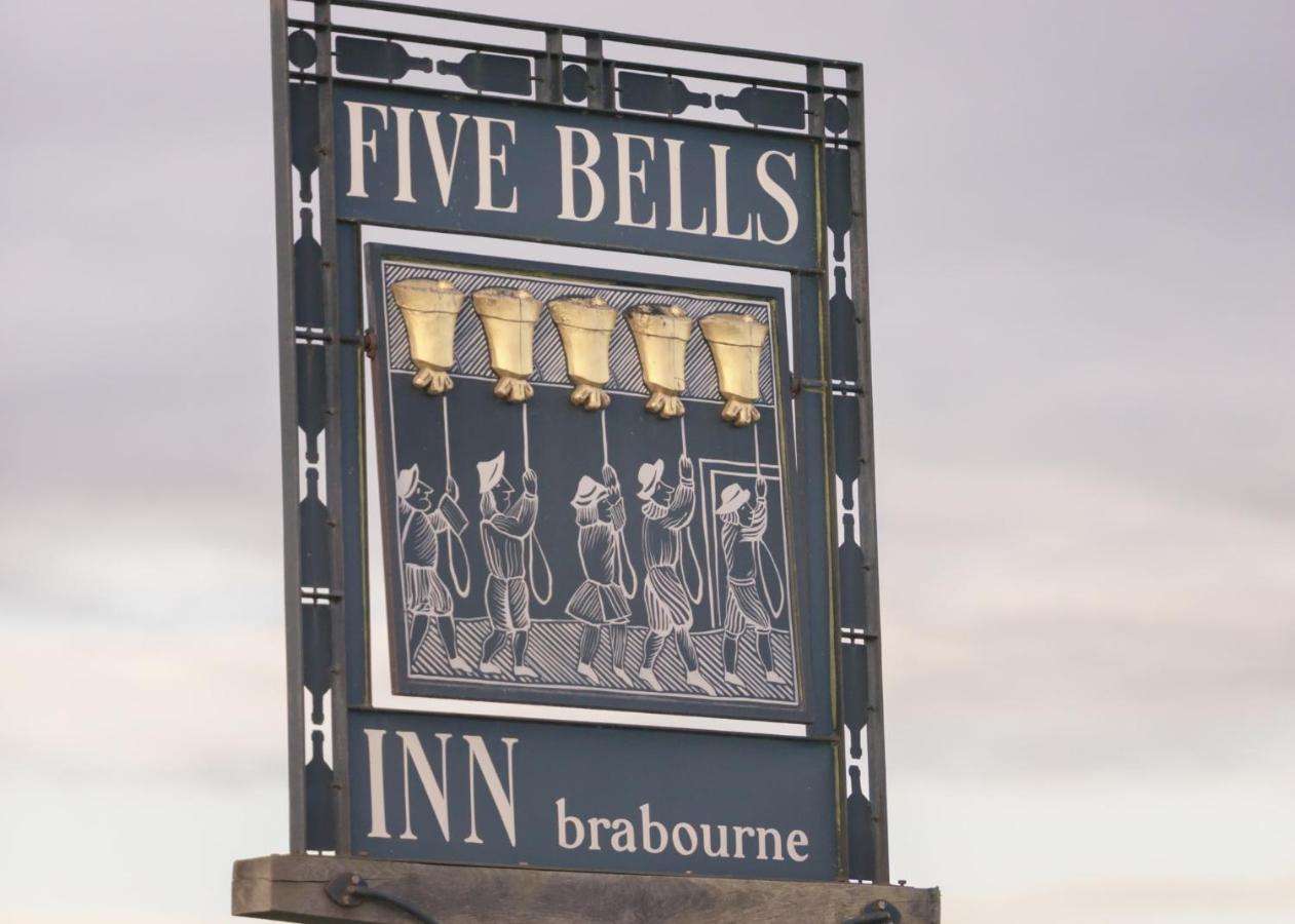 The Five Bells Inn Brabourne Exterior foto